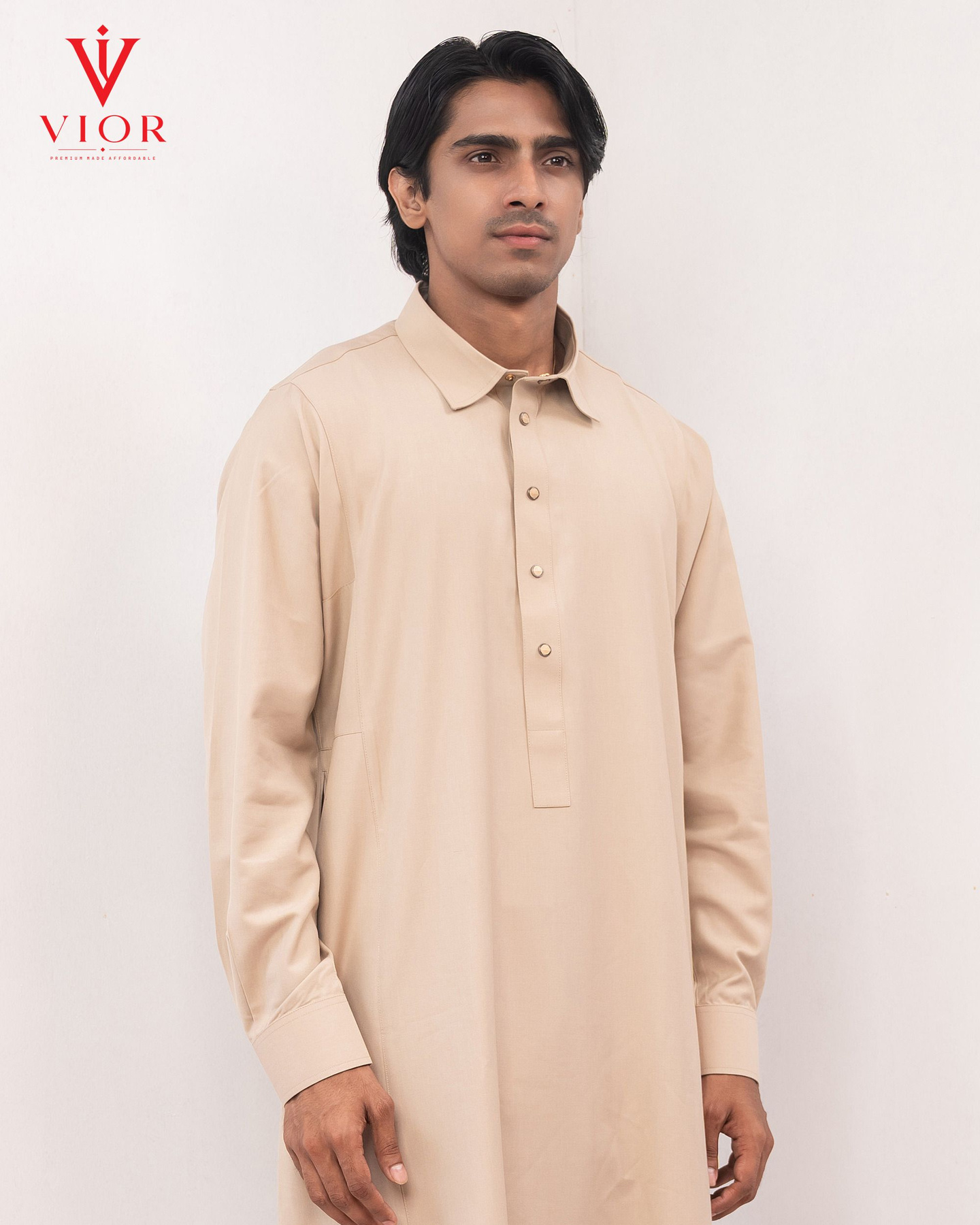 Sand Classic-Collar Thobe